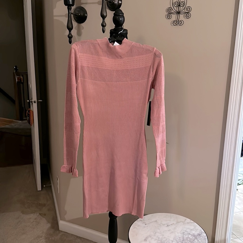 Sweater dress, almost famous antique rose extra-large